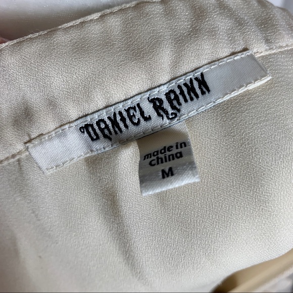 Daniel Rainn Sheer Cream Blouse - Picture 8 of 8